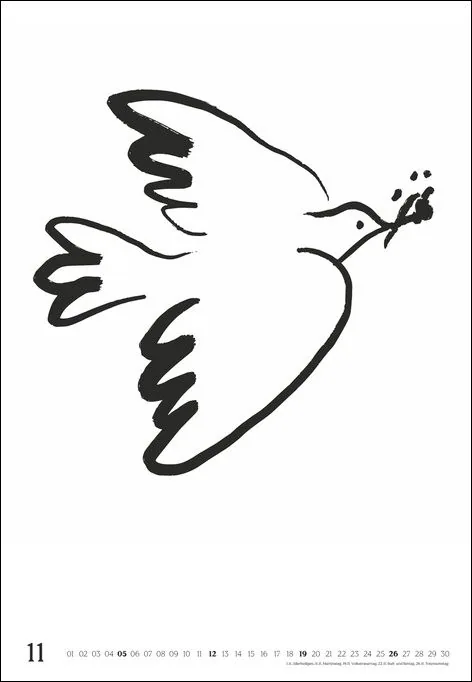 Abbildung 11 von Peace Kalender 2023