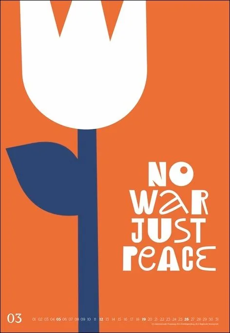 Abbildung 3 von Peace Kalender 2023