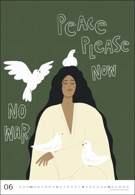 Abbildung 6 von Peace Kalender 2023