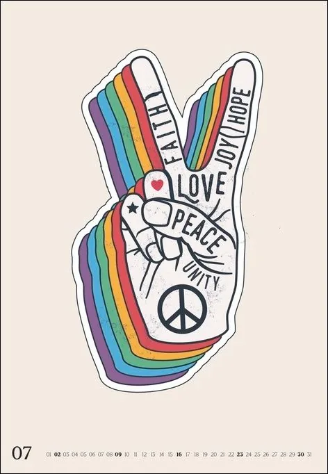 Abbildung 7 von Peace Kalender 2023