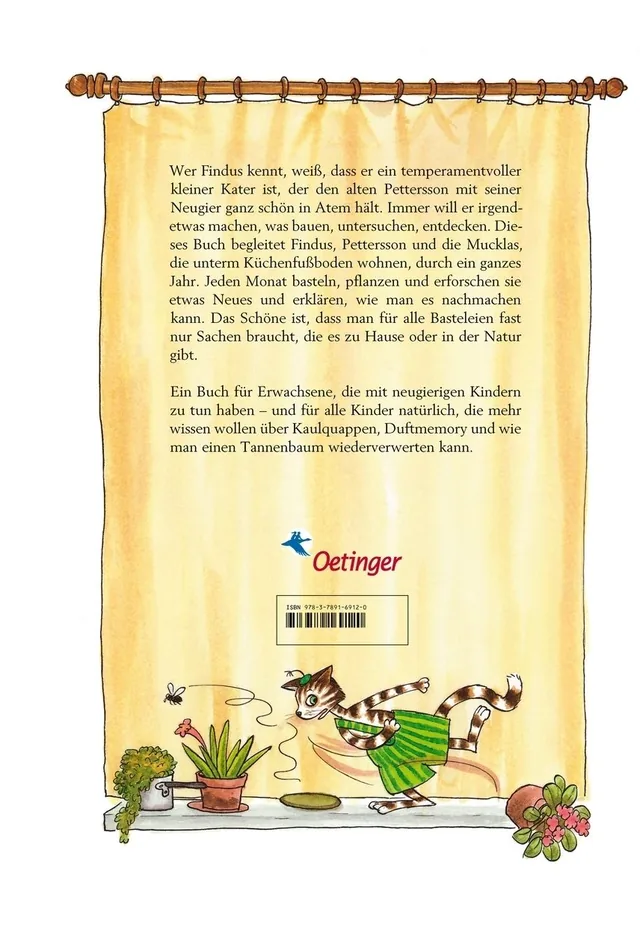Rückseitenabbildung 1 von Pettersson und Findus. Mit Findus durchs ganze Jahr