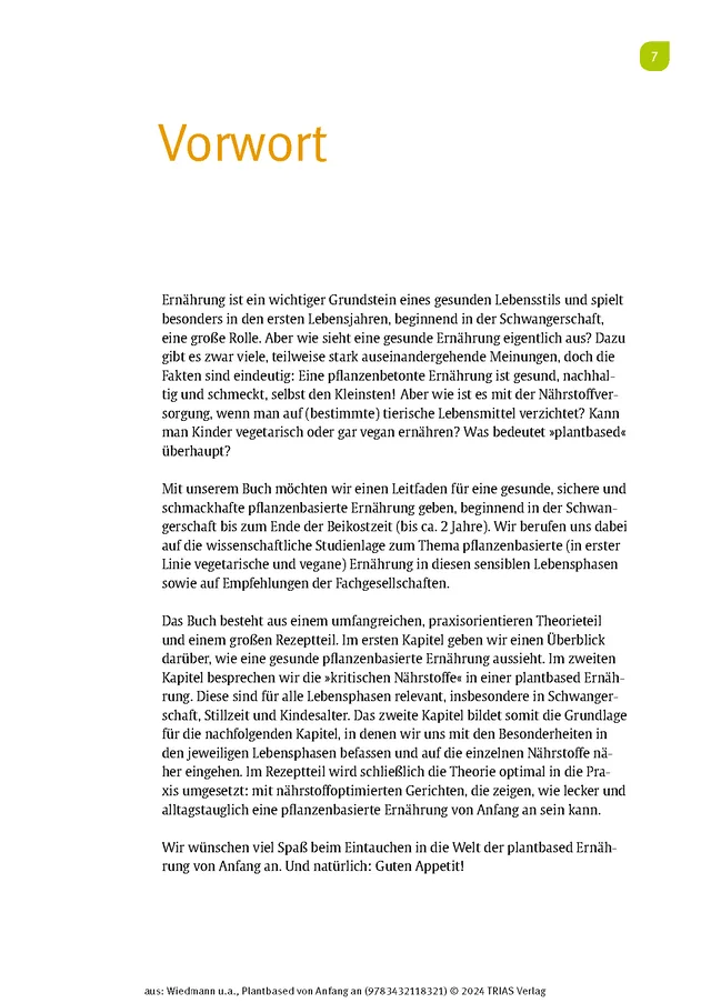 Abbildung 2 von Plantbased von Anfang an: Baby & Kleinkind, Schwangerschaft & Stillzeit