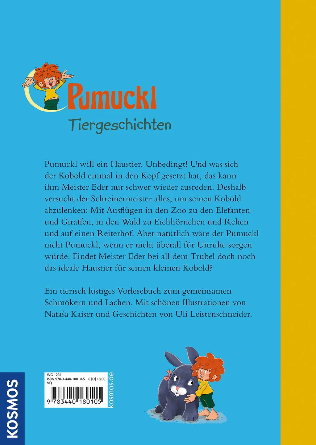 Rückseitenabbildung 1 von Pumuckl, Tiergeschichten