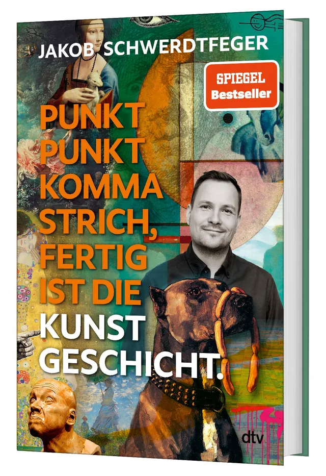 3D Cover von Punkt Punkt Komma Strich, fertig ist die Kunstgeschicht'