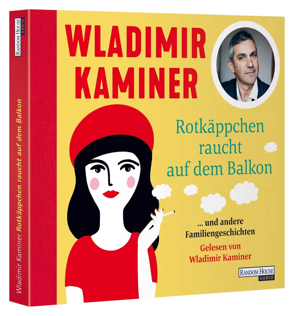 Abbildung 1 von Rotkäppchen raucht auf dem Balkon