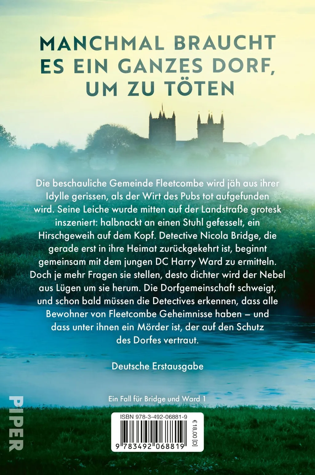 Rückansicht des Buches „Septembermord“