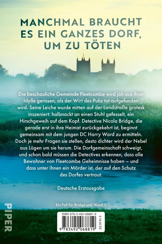 Rückansicht des Buches „Septembermord“