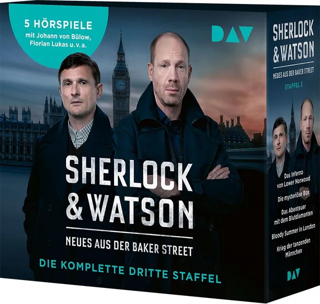 Abbildung 1 von Sherlock & Watson – Neues aus der Baker Street. Die komplette dritte Staffel
