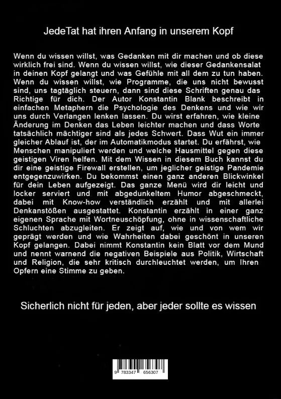 Rückseitenabbildung 1 von Tatort Kopf