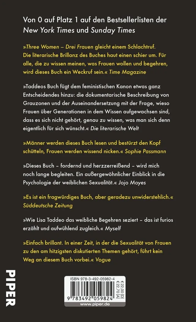 Rückseitenabbildung 1 von Three Women – Drei Frauen
