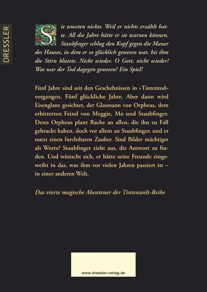 Rückseitenabbildung 1 von Tintenwelt 4. Die Farbe der Rache