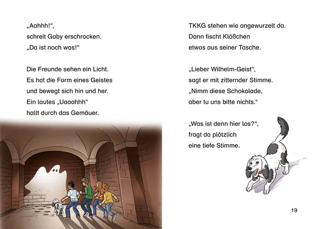 Abbildung 2 von TKKG Junior, Bücherhelden 1. Klasse, Spuk in der Schule