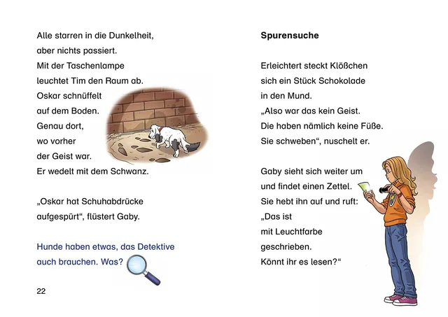 Abbildung 3 von TKKG Junior, Bücherhelden 1. Klasse, Spuk in der Schule