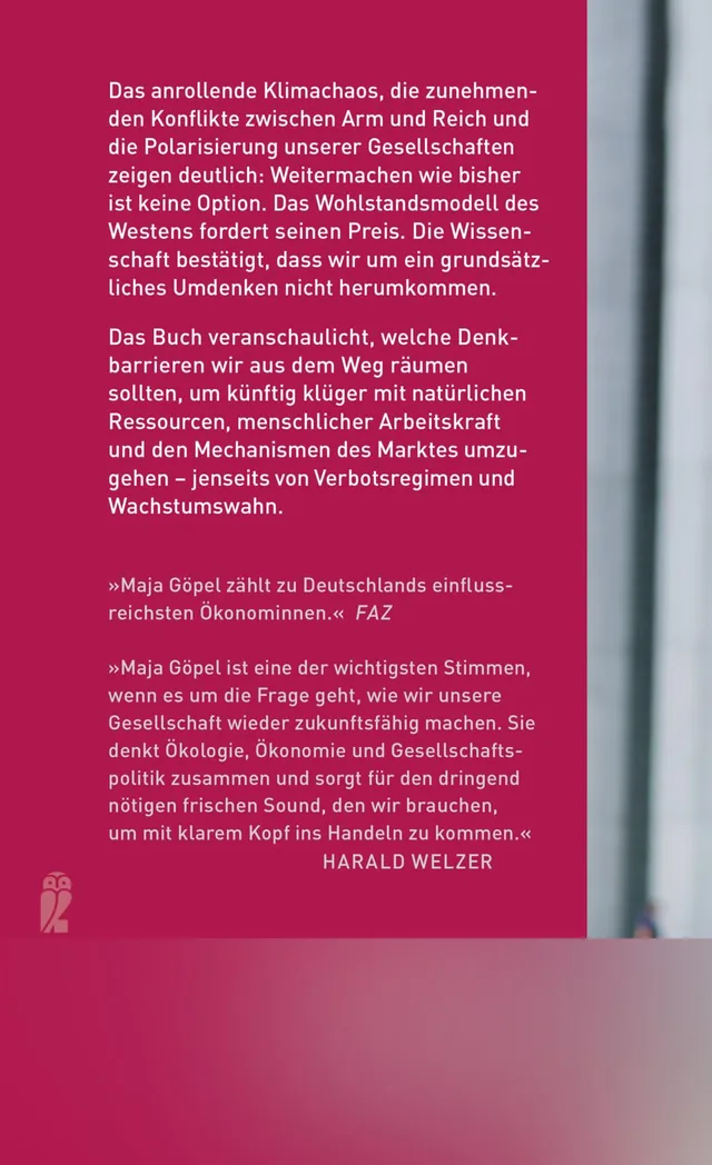 Rückseitenabbildung 1 von Unsere Welt neu denken