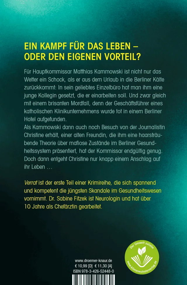 Rückseitenabbildung 1 von Verrat