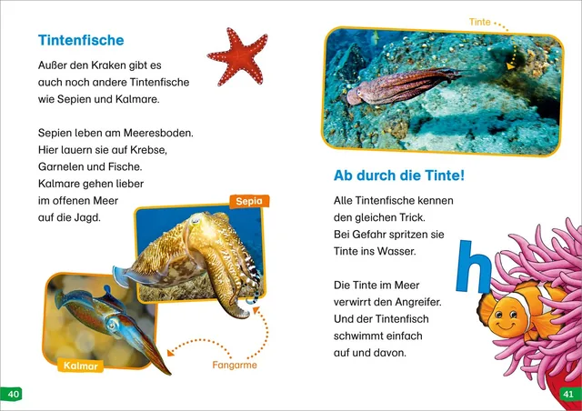 Abbildung 2 von WAS IST WAS Erstes Lesen easy! Band 2. Tiere im Meer