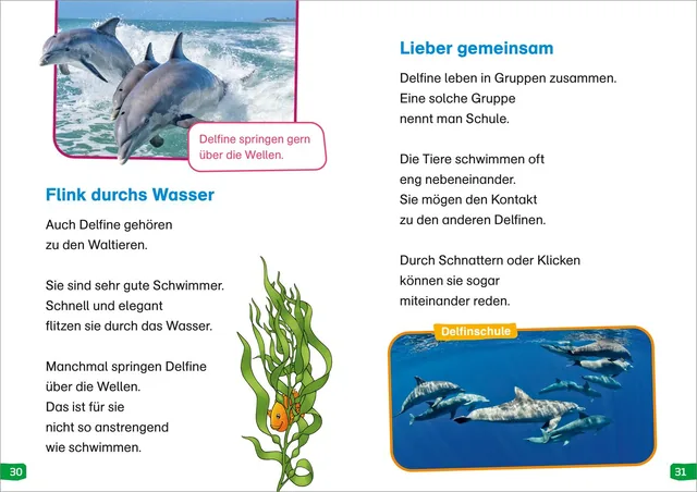 Abbildung 3 von WAS IST WAS Erstes Lesen easy! Band 2. Tiere im Meer