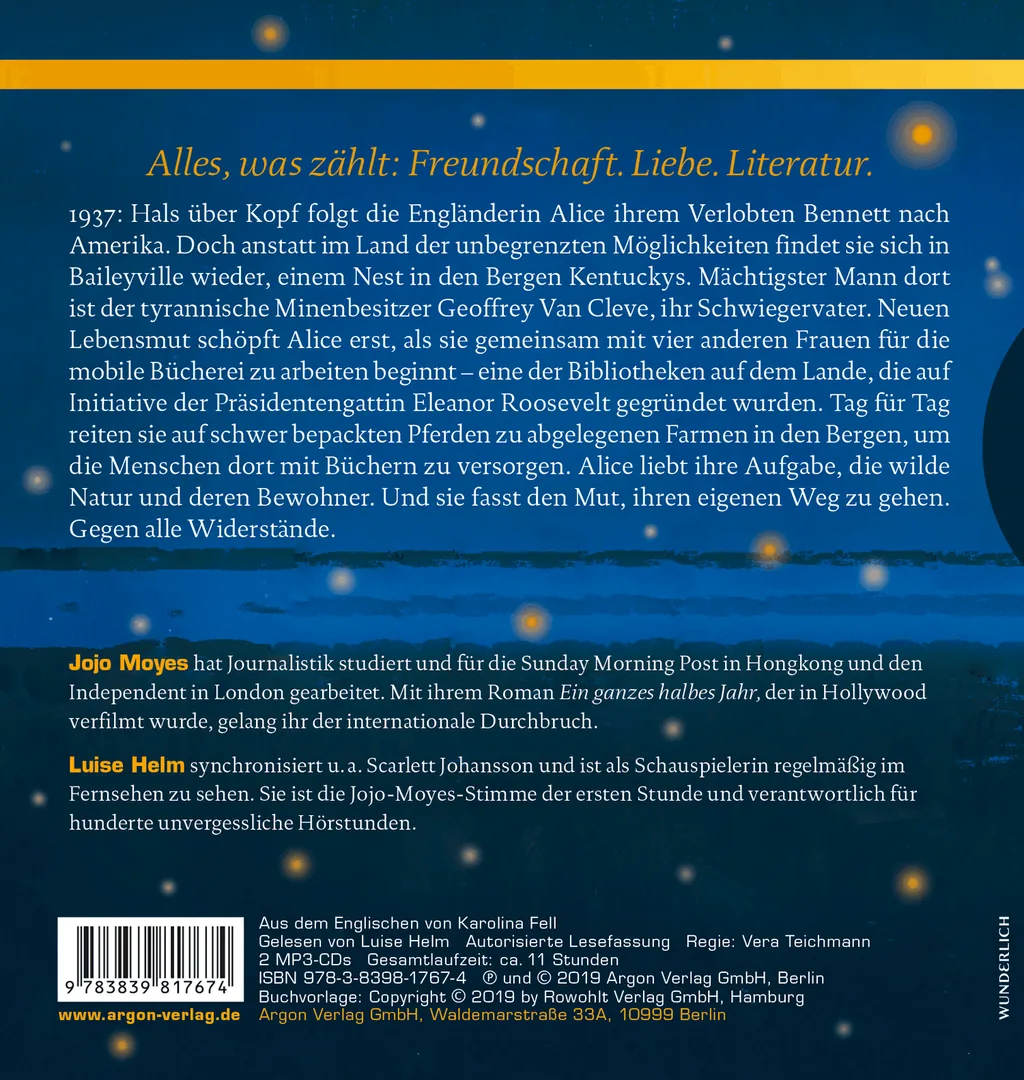 Rückseitenabbildung 1 von Wie ein Leuchten in tiefer Nacht
