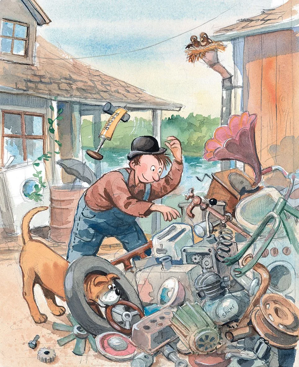 Abbildung 1 von Willy Werkel baut ...