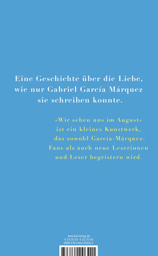Rückseitenabbildung 1 von Wir sehen uns im August