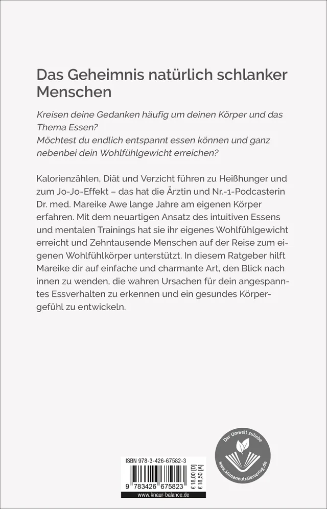 Rückseitenabbildung 1 von Wohlfühlgewicht