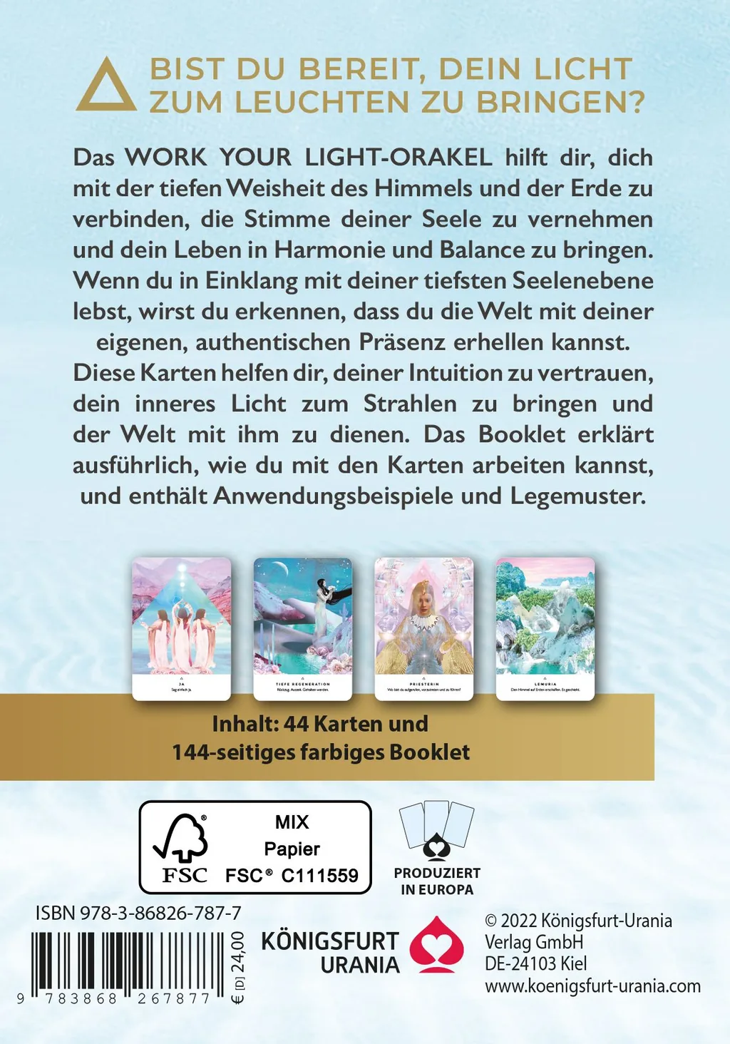 Rückseitenabbildung 1 von Work Your Light Orakel