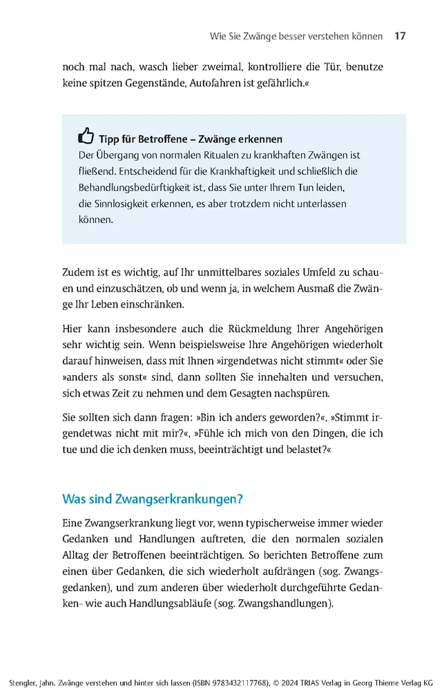 Abbildung 12 von Zwänge verstehen und hinter sich lassen