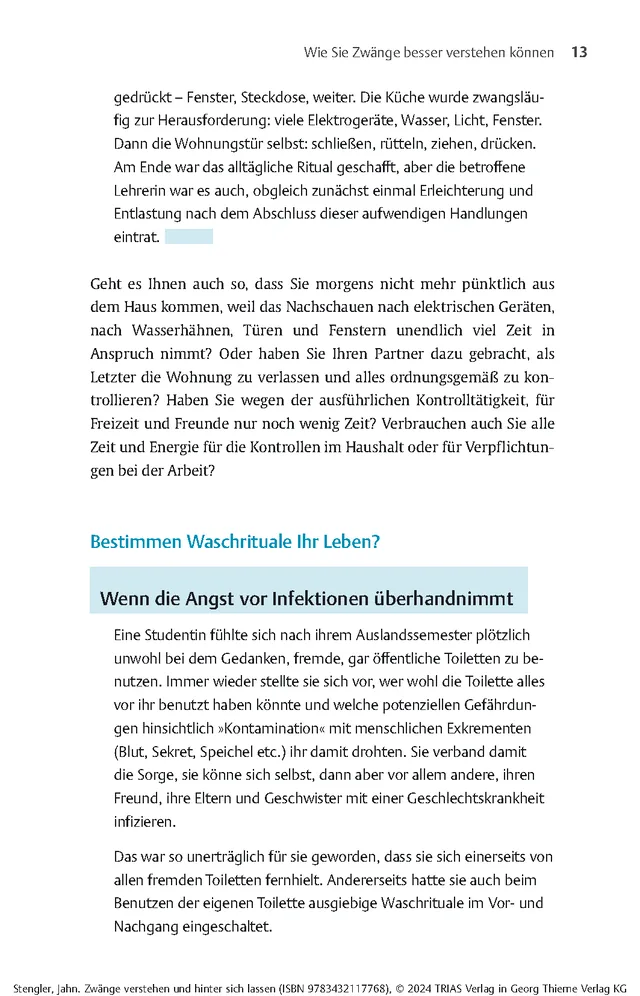 Abbildung 8 von Zwänge verstehen und hinter sich lassen