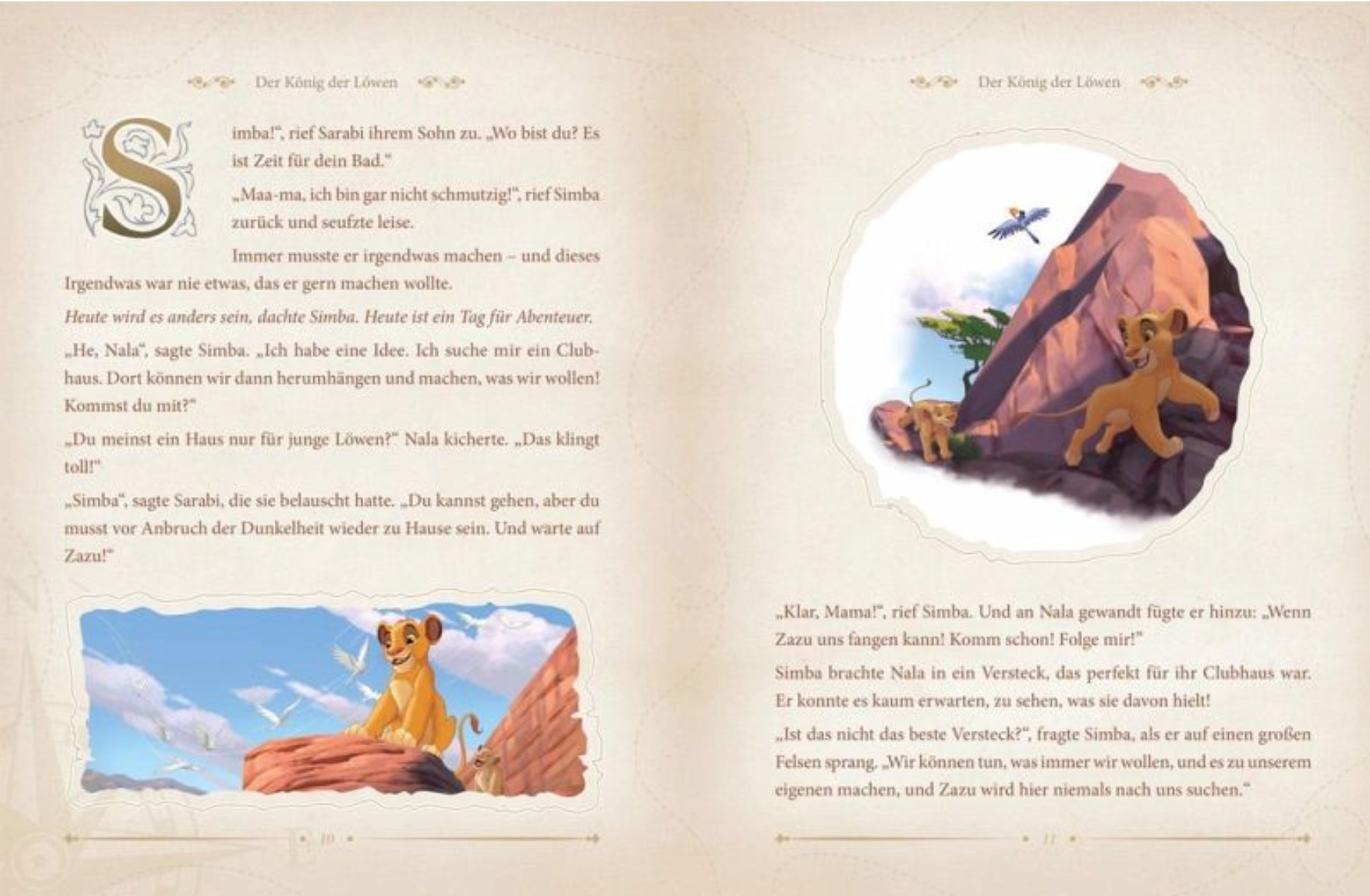 Leseprobe Disneys Das große goldene Buch der Abenteuer-Geschichten