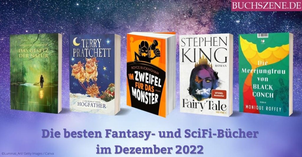 Titelbild Die besten Fantasy- und SciFi-Bücher Dezember 2022