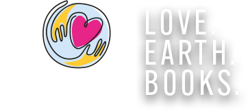 Love. Earth. Books. Logo