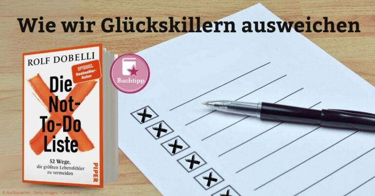 Die Not-to-do-Liste buchtipp
