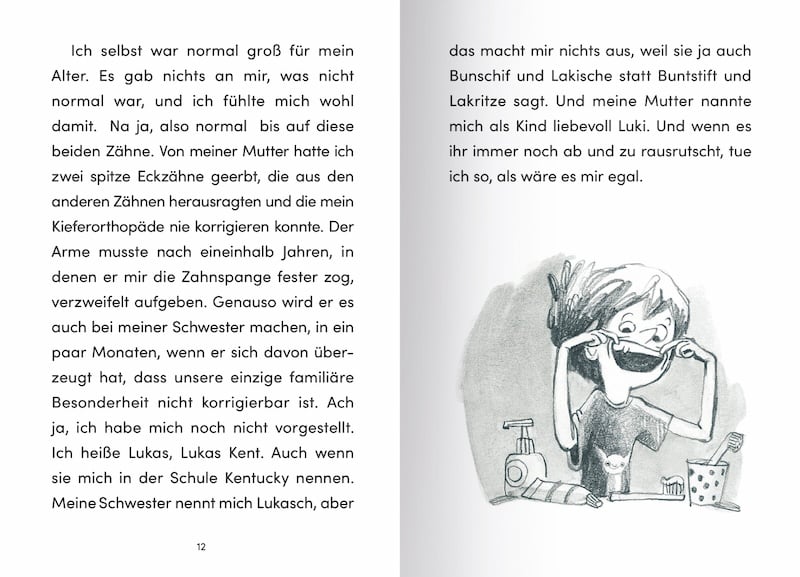 Seiten 12 und 13 aus Lukas & Greta