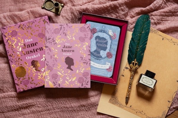 Foto mit Jane Austen Orakelkarten