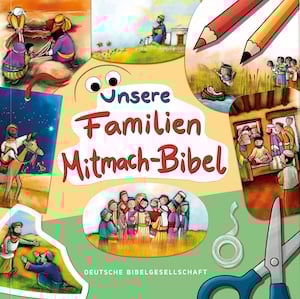 Buchcover von „Unsere Familien-Mitmach-Bibel“