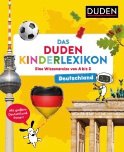 Buchcover von „Deutchland – Das DUDEN-Kinderlexikon“