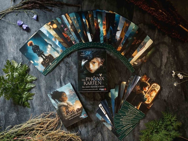 Foto von Kartenset „Die Phönixkarten für dein Inneres Kind – Orakelkarten“