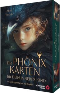 Cover von „Die Phönixkarten für dein Inneres Kind – Orakelkarten“