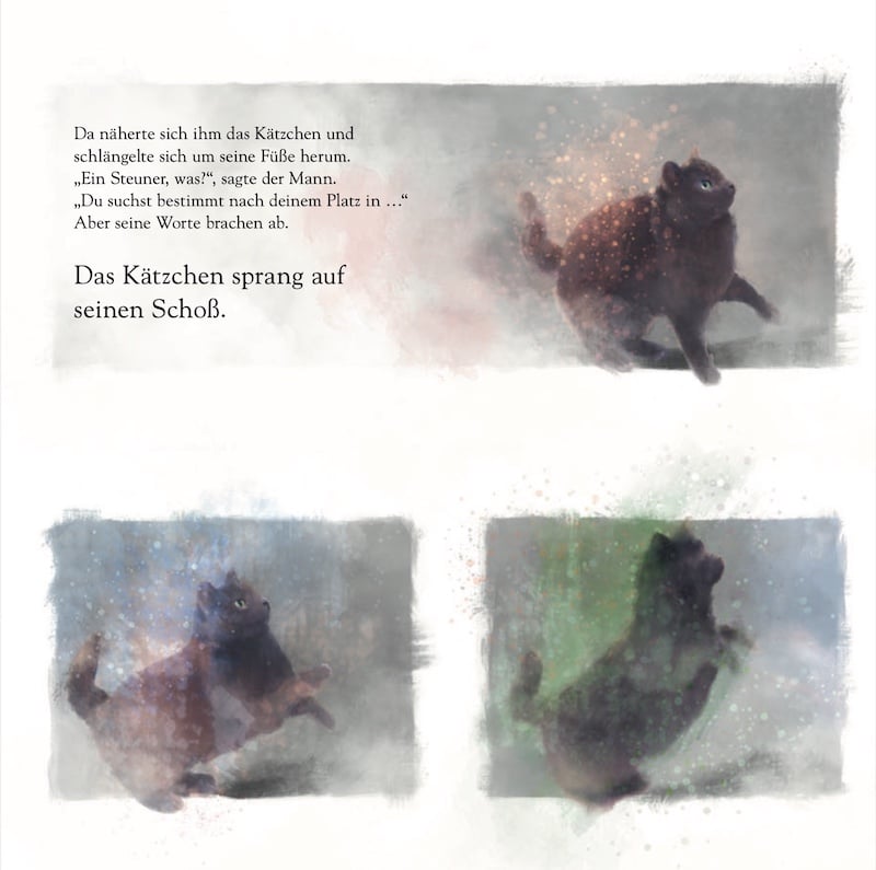 Innenseite aus „Der Bahnsteigstreuner“