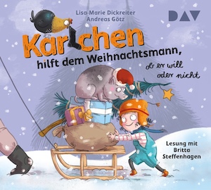 Hörbuchcover von „Karlchen hilft dem Weihnachtsmann, ob er will oder nicht“ Hörbuchcover von „Karlchen hilft dem Weihnachtsmann, ob er will oder nicht“