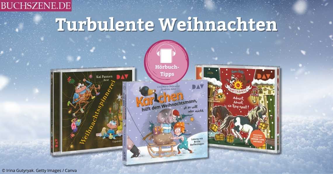 Beitragsbild zu den weihnachtlichen Hörbüchern von Der Audio Verlag