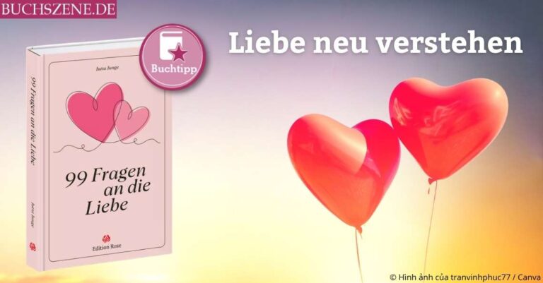 Beitragsbild für den Buchtipp „99 Fragen an die Liebe“