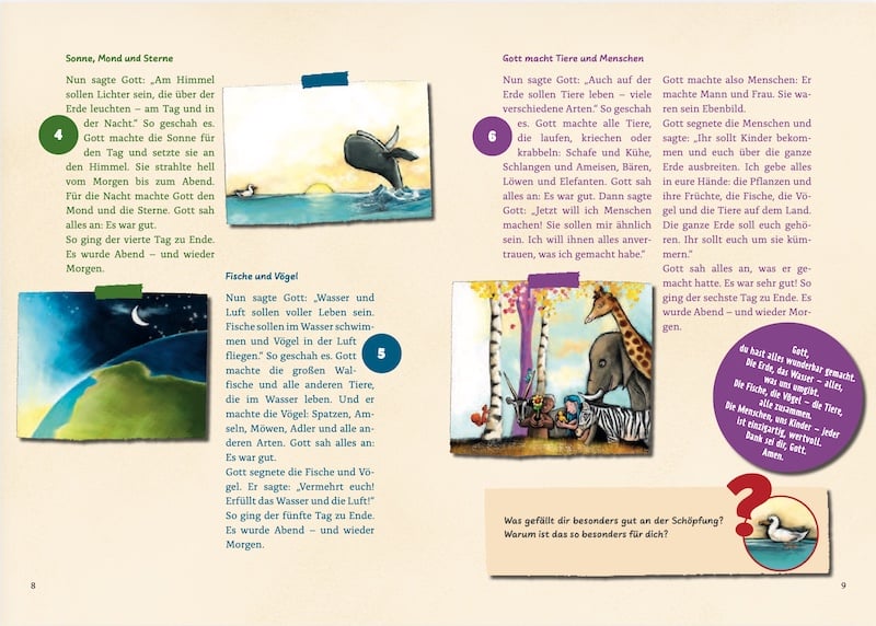 Bild von Innenseiten „Meine 365 Bibelgeschichten“