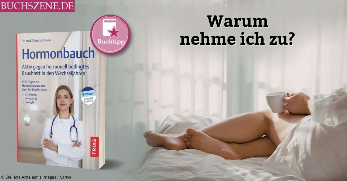 Beitragsbild zum Buchtipp „Hormonbauch“