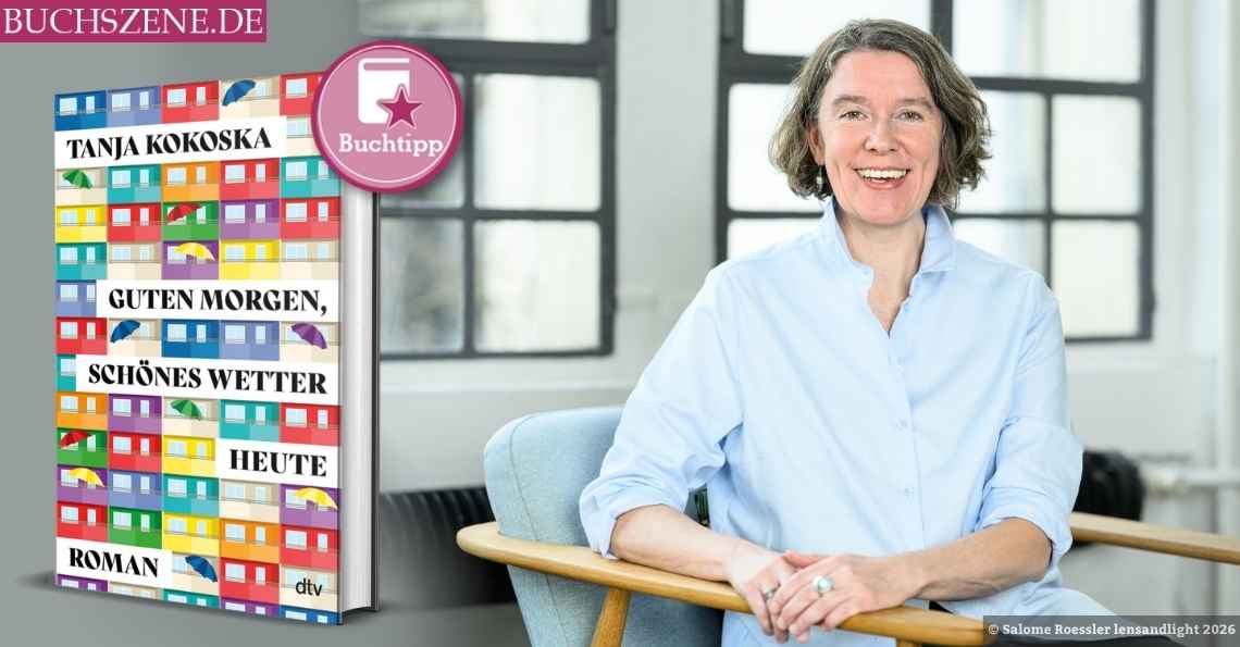 Beitragsbild für den Buchtipp „Guten Morgen schönes Wetter heute“