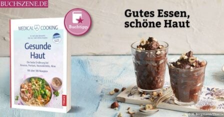 Beitragsbild für den Buchtipp „Medical Cooking: Gesunde Haut“