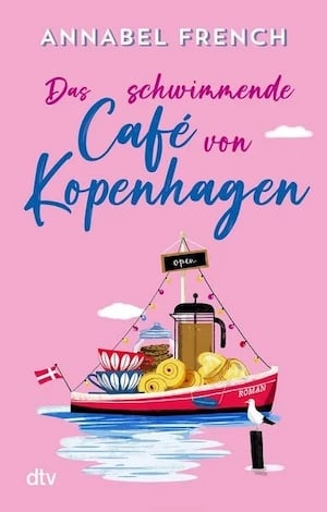 Buchcover von „Das schwimmende Café von Kopenhagen“