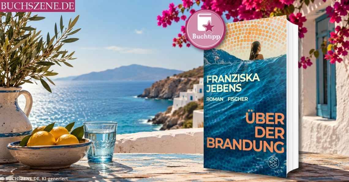 Beitragsbild für den Buchtipp „Über der Brandung“