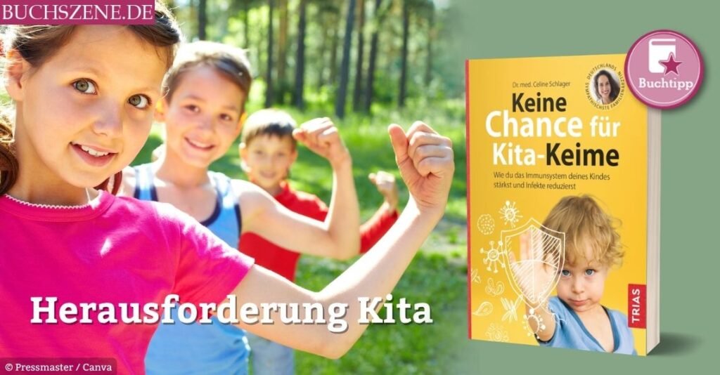 Beitragsbild für Buchtipp „Keine Chance für Kita-Keime“