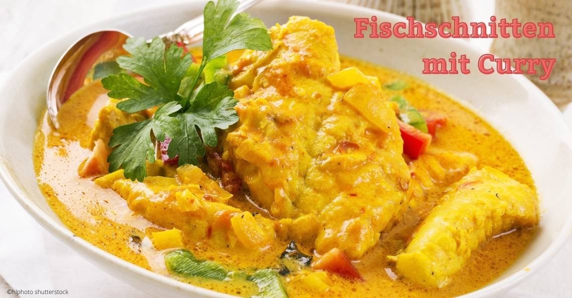 Bayerisches Kochbuch Fischschnitten mit Curry Ostern 2022